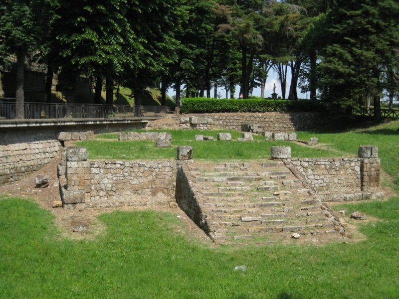 tempio etrusco belvedere Orvieto