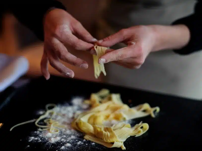 Pasta cooking class orvieto