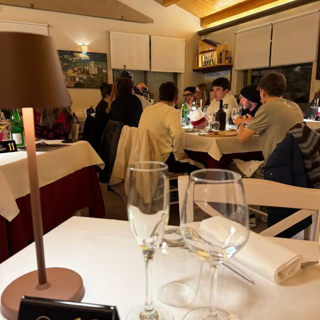 Sala del ristorante Locanda Orvieto, cucina tipica orvietana a conduzione familiare