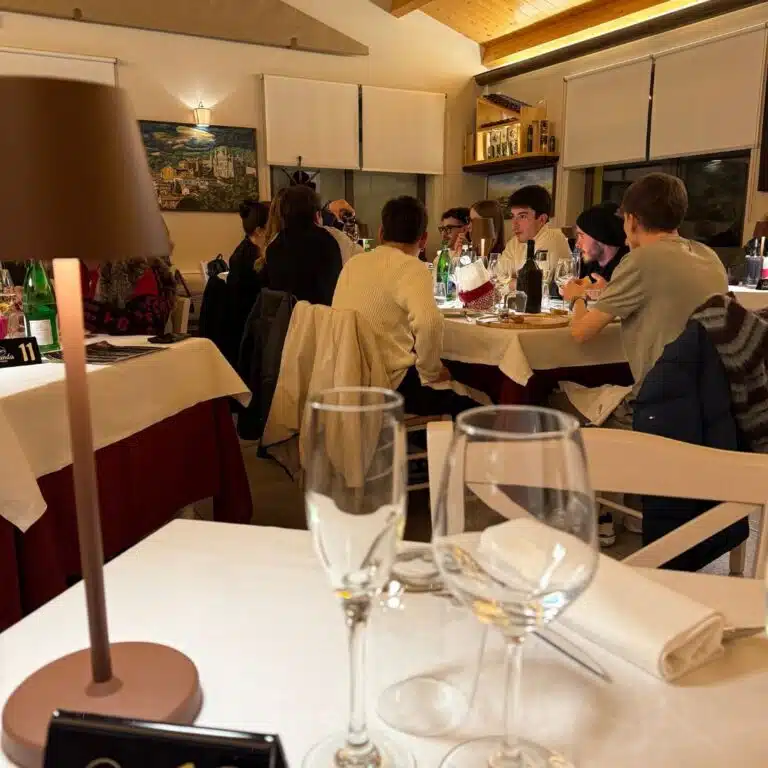 Sala del ristorante Locanda Orvieto, cucina tipica orvietana a conduzione familiare